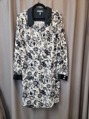 ModCloth Pretty In Ink Shirt Dress Size 3X